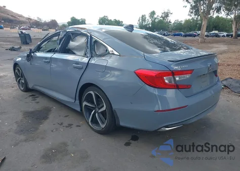2022 Honda Accord Hybrid Sport из США, поврежденный, VIN 1HGCV3F22NA004854